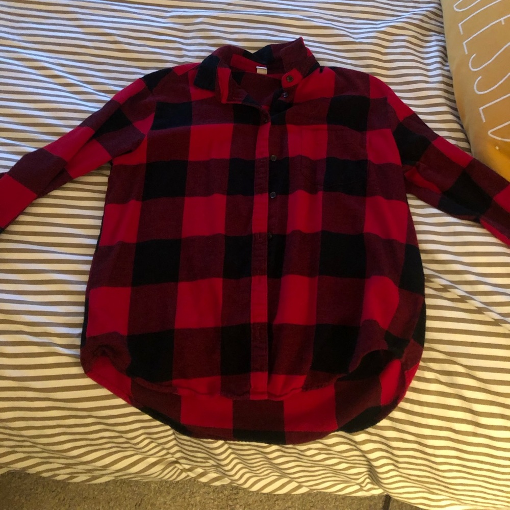Red and black flannel